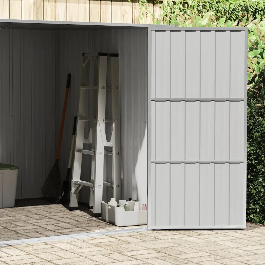 Capanno da Giardino Verde 195x198x159 cm in Acciaio Zincato 46253