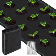 Tessuto per la lotta alle erbacce extra resistente - 2 pezzi - 100 g/m² - 2 x 3 m