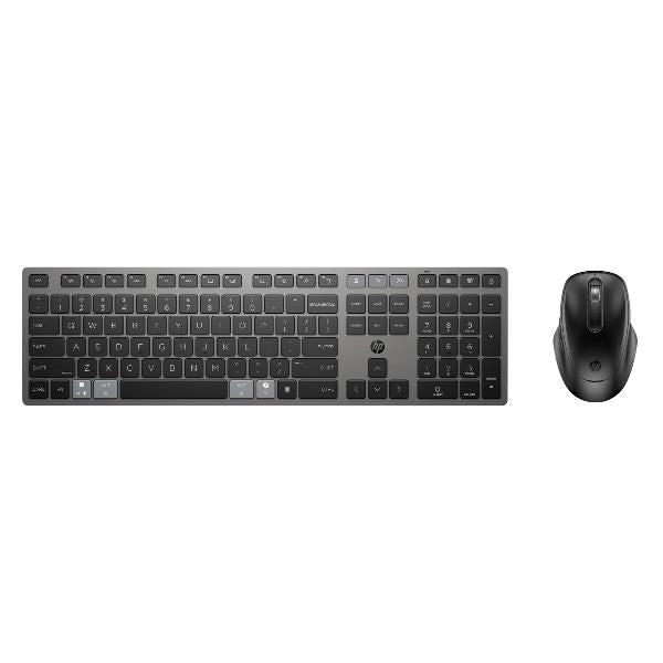 Hp combinazione di tastiera e mouse wireless ricaricabili multidispositivo 720 - 9T5A9AA#ABZ