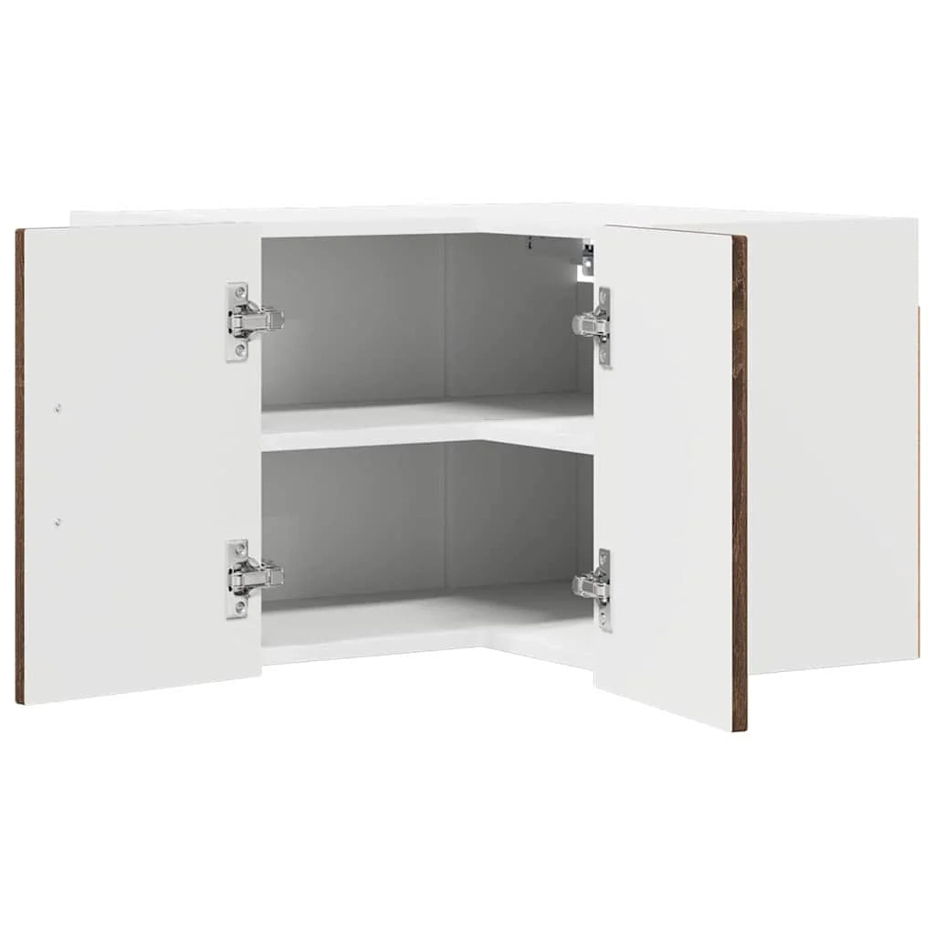 Armadio da cucina moderno funzionale stoccaggio pratico 57 x 57 x 40 cm in legno ingegnerizzato rovere marrone 02_0053981