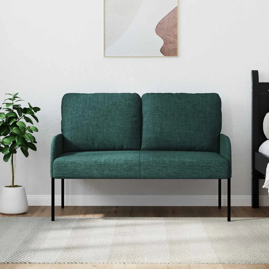 Divani con cuscino 110cm Verde Scuro Legno compensato 42023450