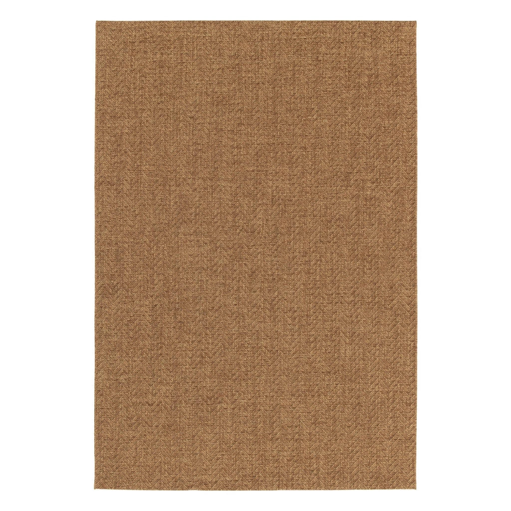 Tappeto per interni/esterni effetto juta scuro 120x170cmi sweeek