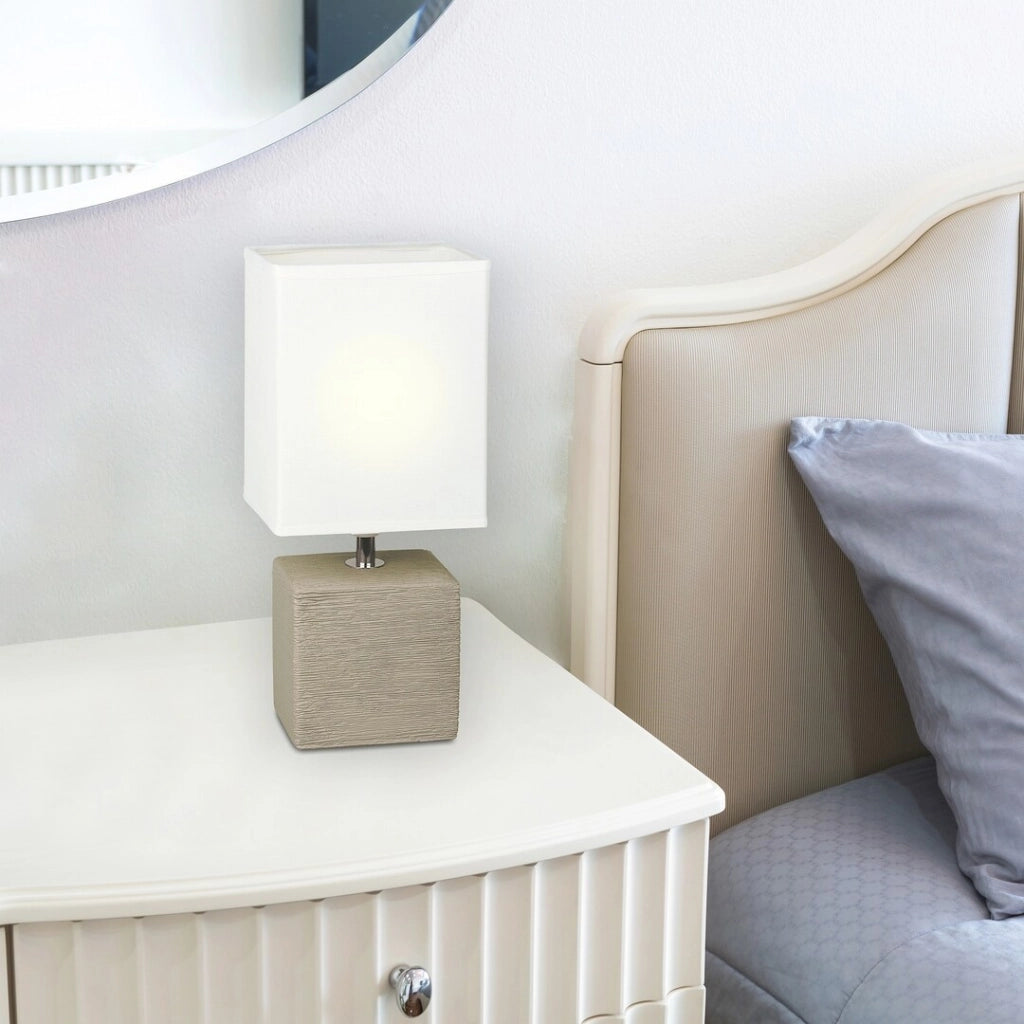 Lampada da tavolo notte crema E14 Orlando Rabalux 4930
