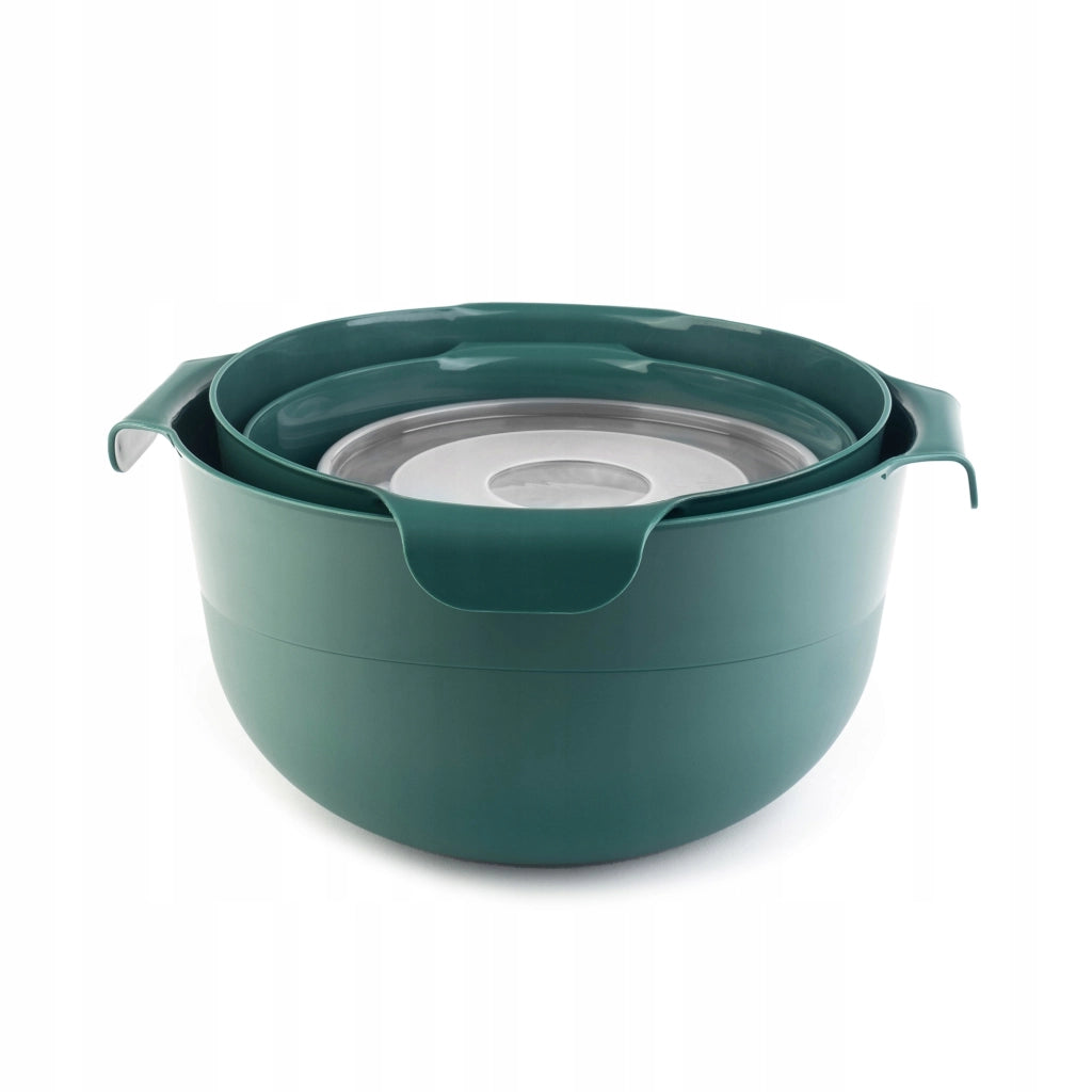 Set di ciotole da cucina KADAX con coperchi + scolapasta (7 pezzi)