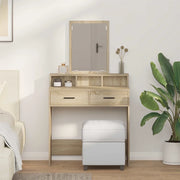 Tavolo da Trucco con cassetto Rovere Sonoma 79 x 41 x 140 cm 865138