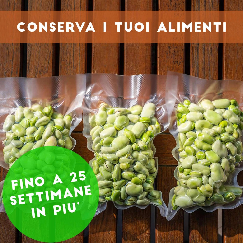 BUSTE SACCHETTI SOTTOVUOTO CONFEZIONE 50 PEZZI 20x30