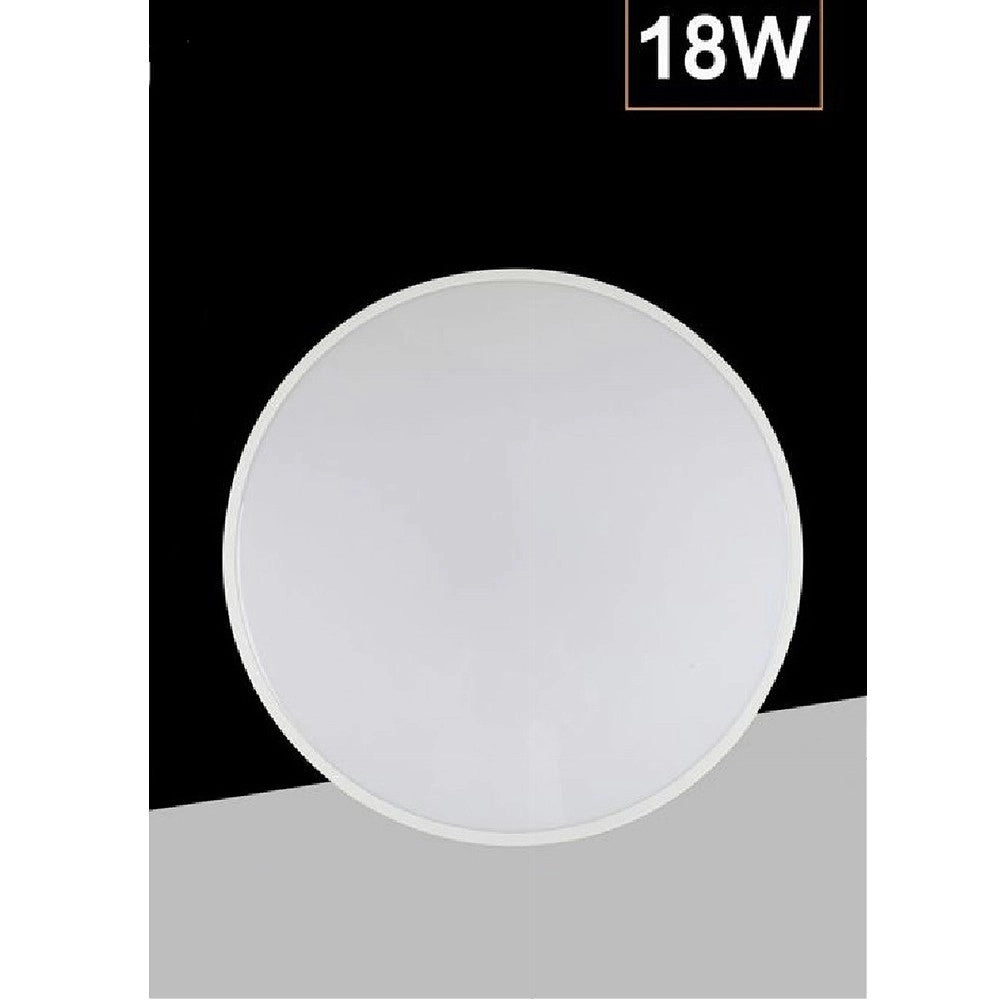 Trade Shop - Applique Da Muro Parete Led Rotondo 18w Ip44 Tre Temperature Di Luce Es-pn300-3c -