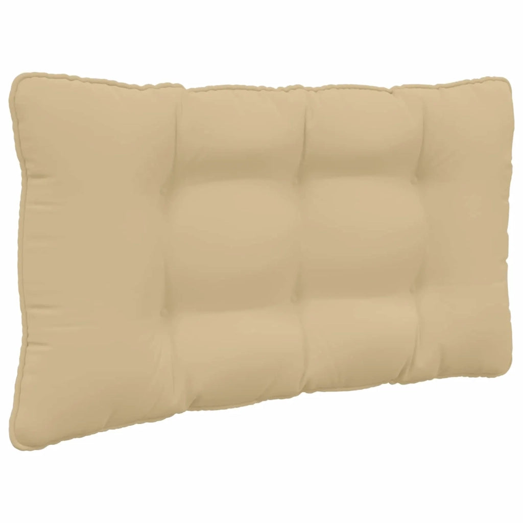 Cuscino per divano da esterno 2 pcs Beige Poliestere