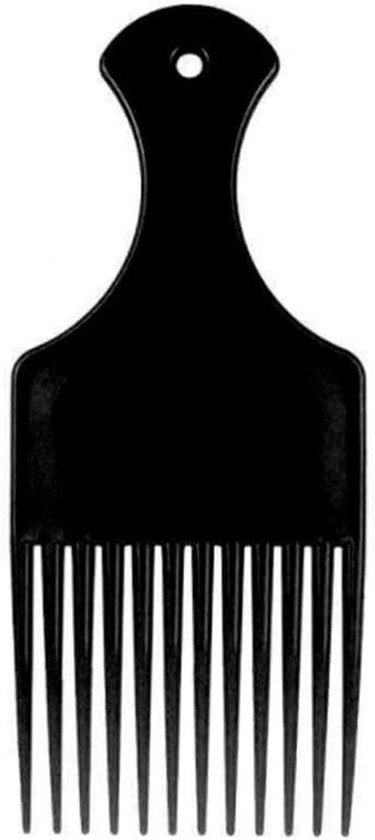 Kam per capelli con manico per stile afro per capelliere uomo donna.
