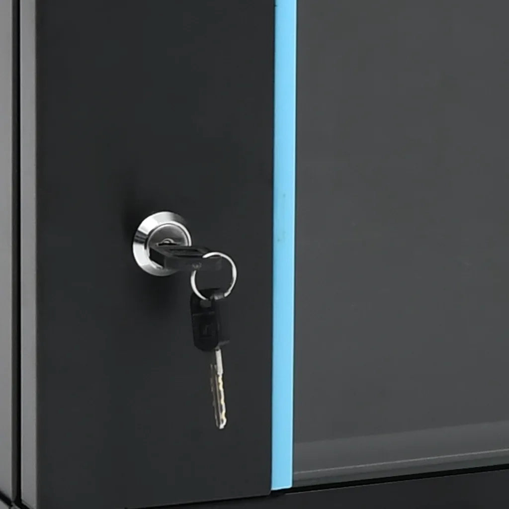 Armadietto di Rete a Parete 6U da 19" IP20 600x450x350 mm 30165