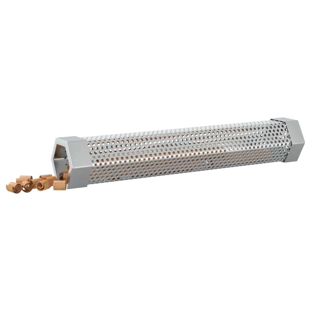 Tubo affumicatore 2 pcs 5 x 5 x 30 cm Acciaio Inox 304 Argento 42042729