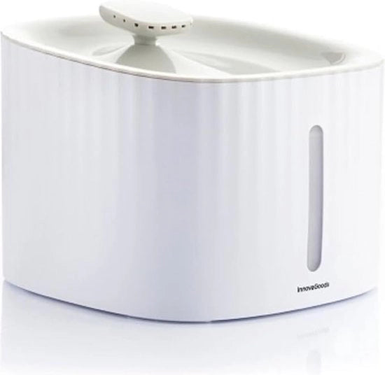 Fonte di acqua per animali domestici automatica - 3L, alimentata da USB, basso consumo energetico, design silenzioso e tre impostazioni di flusso d'acqua