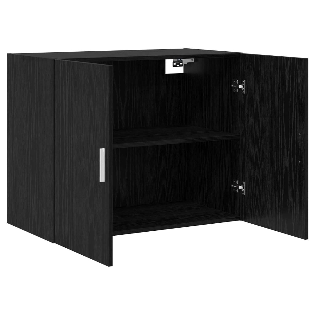 Armadietto a muro Rovere Nero 80 x 42,5 x 64 cm 8010924