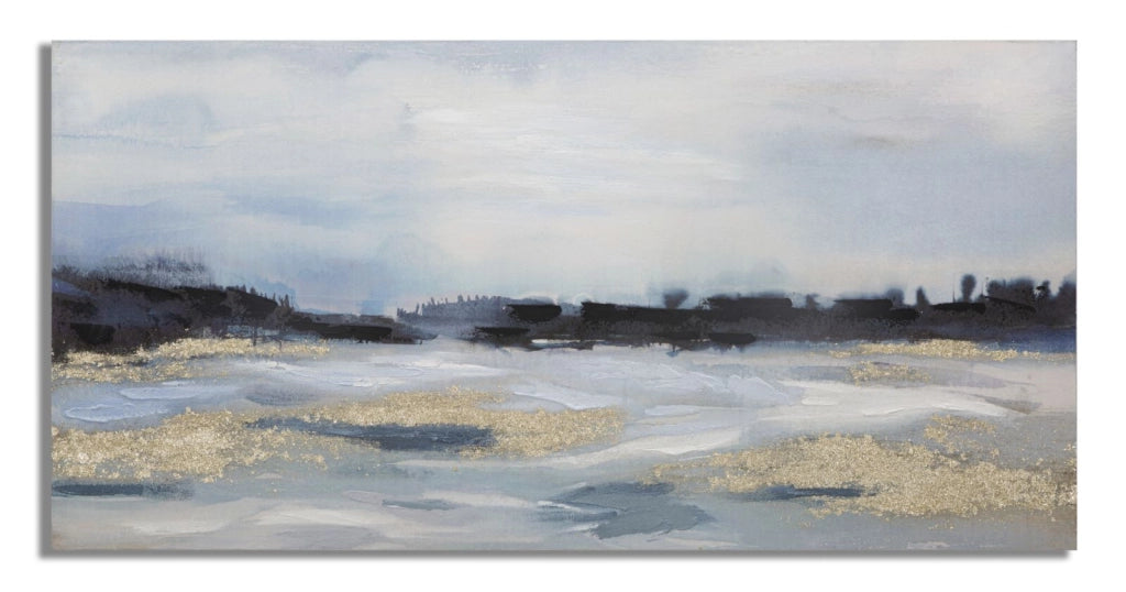 Dipinto su Tela Sky 120x3,8x60 cm in Legno di Pino e Canvas Multicolor