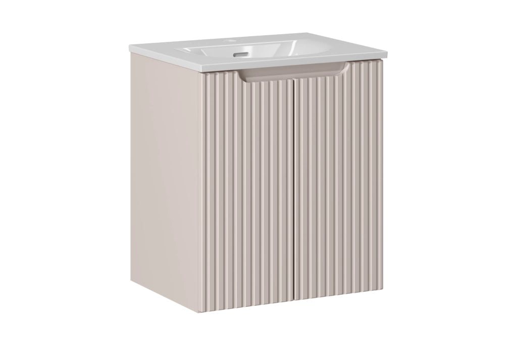 Set mobili bagno 50 cm con lavabo per mobile SKY Nova Cashmere 50 x 1401 x 40 cm