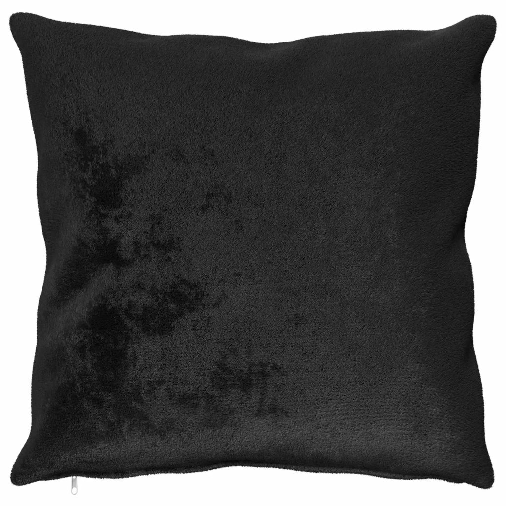 Federa 6 pcs HEERLEN Nero 65 x 65 cm Flanella 913120