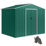 Casetta da Giardino 3,6m2 con Porte Scorrevoli ¨C Xylo ¨C 236x171x191cm Verde