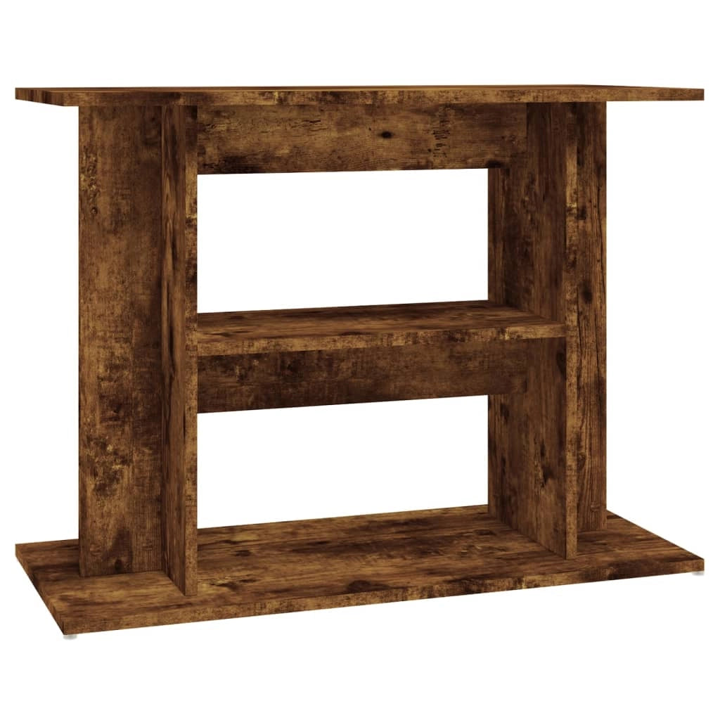 Base per mobiletto per acquario 80 x 35 x 60 cm legno ingegnerizzato marrone 02_0045068