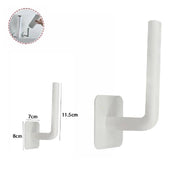 Trade Shop - Set 2 Pz Ganci Portatutto Da Parete Multiuso Cucina Bagno Camera Pensile 70210 -