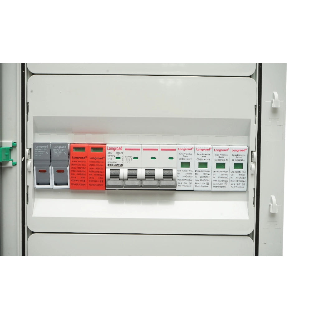 Quadro con fusibile di protezione da 380 V per impianti fotovoltaici DC/AC da 10-20 KW con 4 stringhe