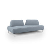 Newton Divano modulare con schienali movibili T07 167 cm blu