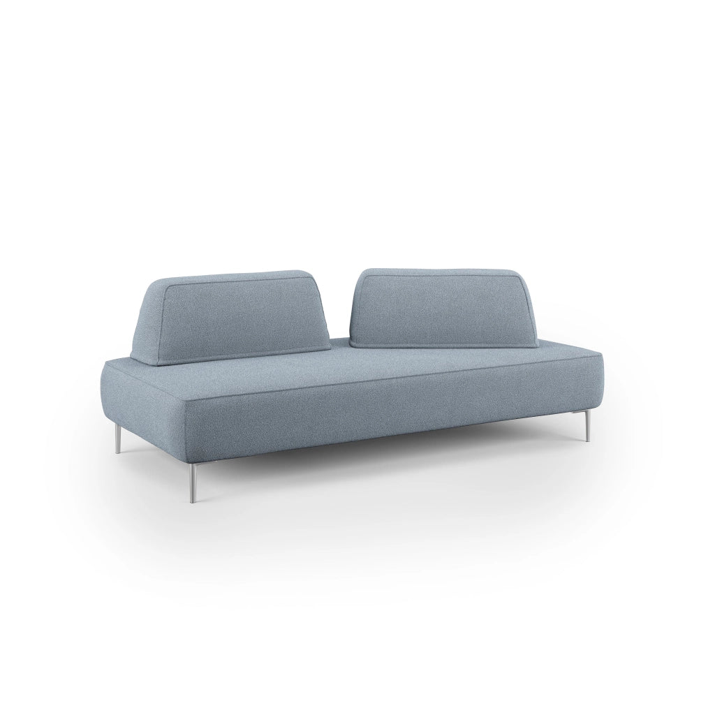 Newton Divano modulare con schienali movibili T07 167 cm blu
