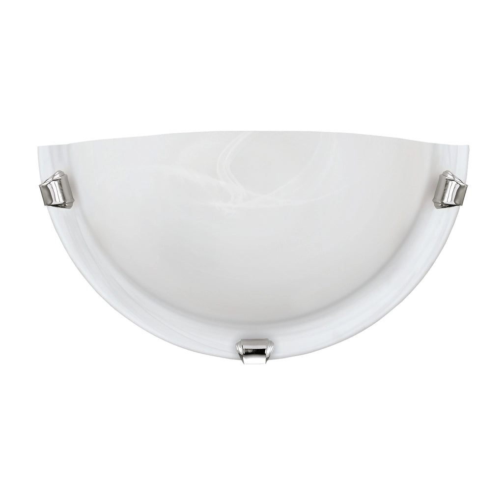 Applique Contemporanea Salome Acciaio Cromo 1 Luce E27