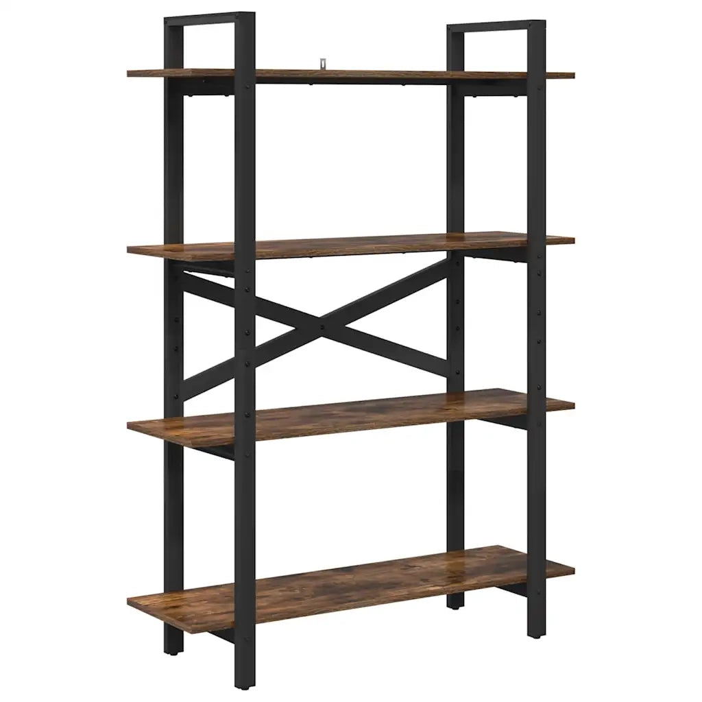 Libreria 4 livelli 100 x 33,5 x 140 cm Legno ingegnerizzato 883942