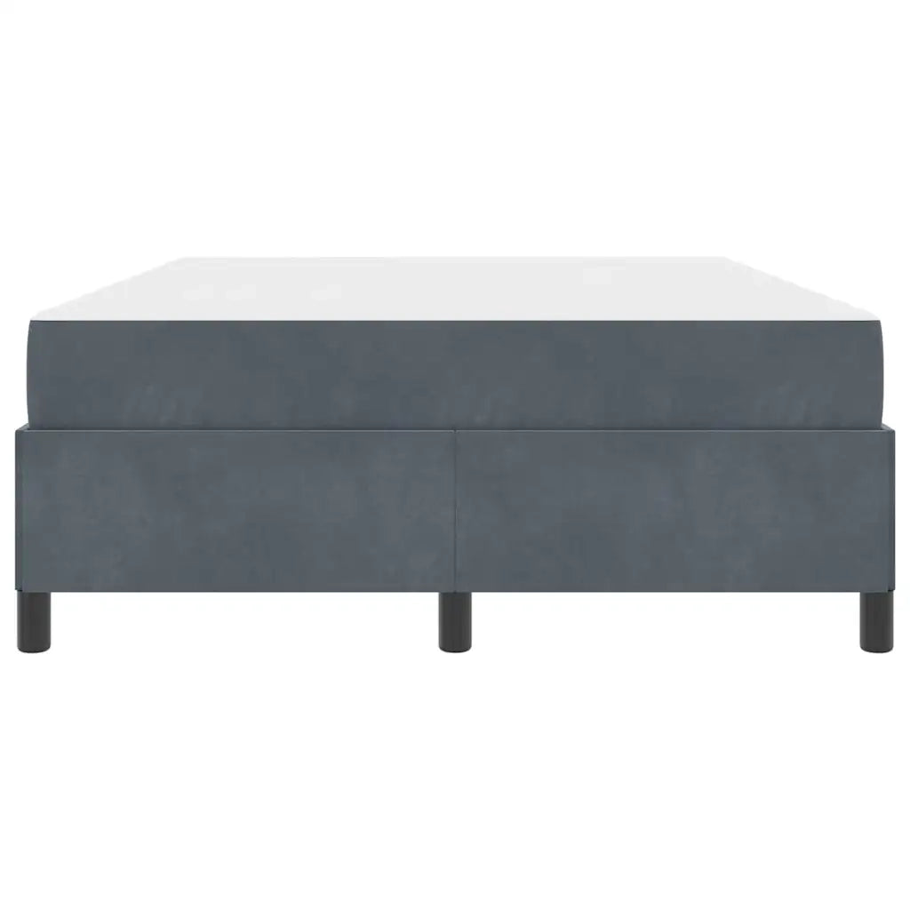 Struttura del letto Grigio scuro 140 x 200 cm Tessuto 3399067