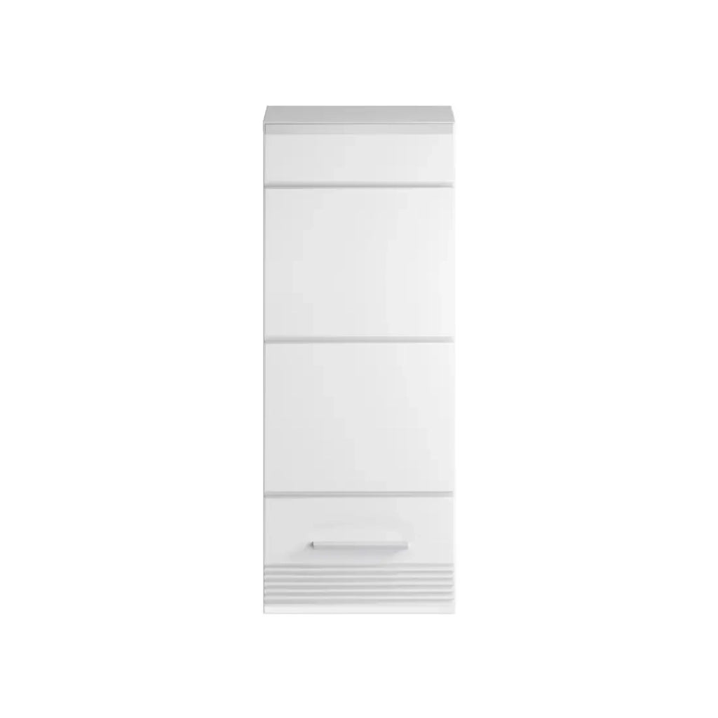 Mezza colonna da bagno – Bianco lucido – KLEANKIN