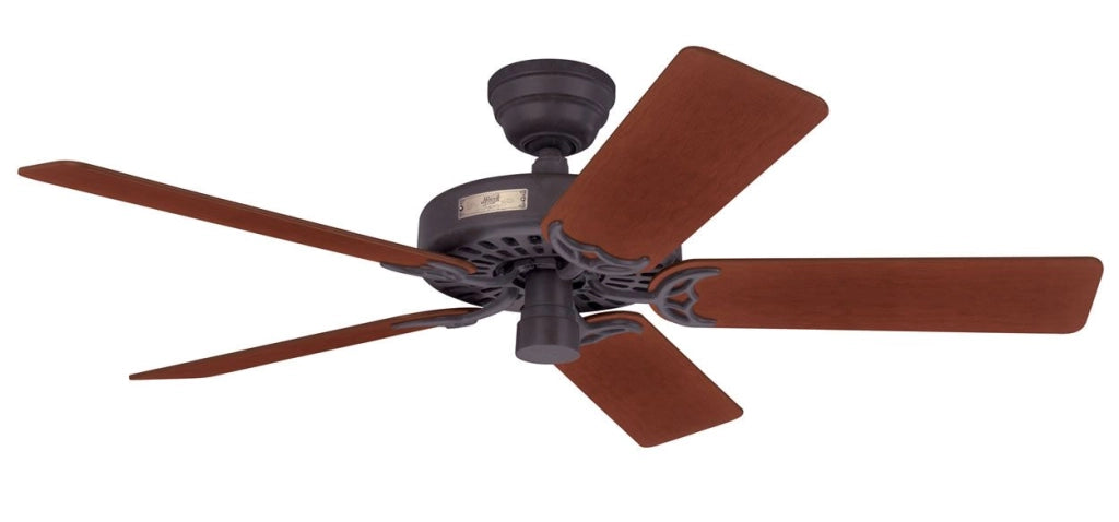 Hunter Ventilatore da soffitto Classic Original 24885 weathered bronze 132 cm con pale di legno 3 velocità a catenella