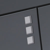 Cassetta postale con vano portagiornale V24 antracite 370 x 105 x 370 mm