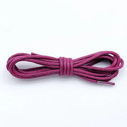 2 paia di cavi in cotone di 100 cm con finitura - Cavi in cotone di 2,5 mm con finitura rotonda - Cavi robusti rotondi - Cavi resistenti - Cavi per stivali - Cavi in pelle impermeabili - Per scarpe e stivali eleganti