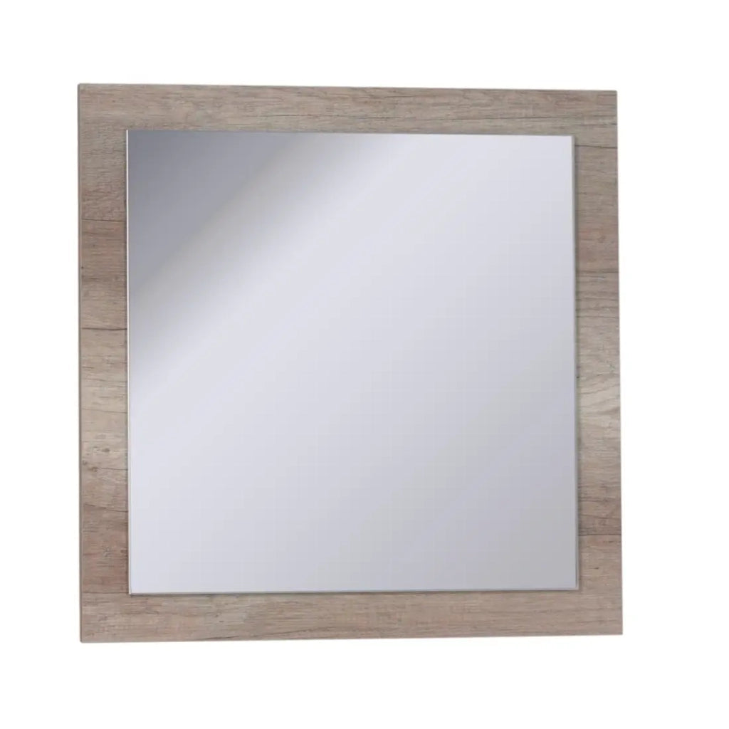Set di 3 specchi 60x60 cm - Collezione FARRA - Colore rovere Dab Canyon