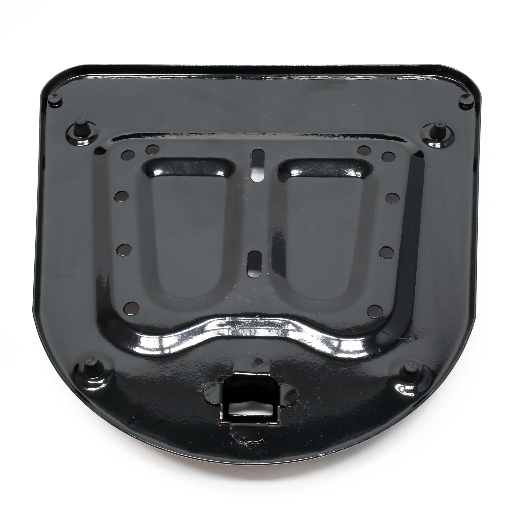 Bauletto posteriore per scooter e moto 31 litri nero opaco 46x39,5x28,5 cm Top case rigido