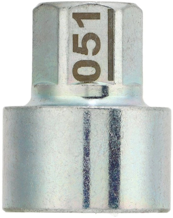 Sistema di Blocco Ruota con Chiave - Ruote con M12x1.5 - Antisfondamento - Kit di Sostituzione - Acciaio Inossidabile - Montaggio Perfetto