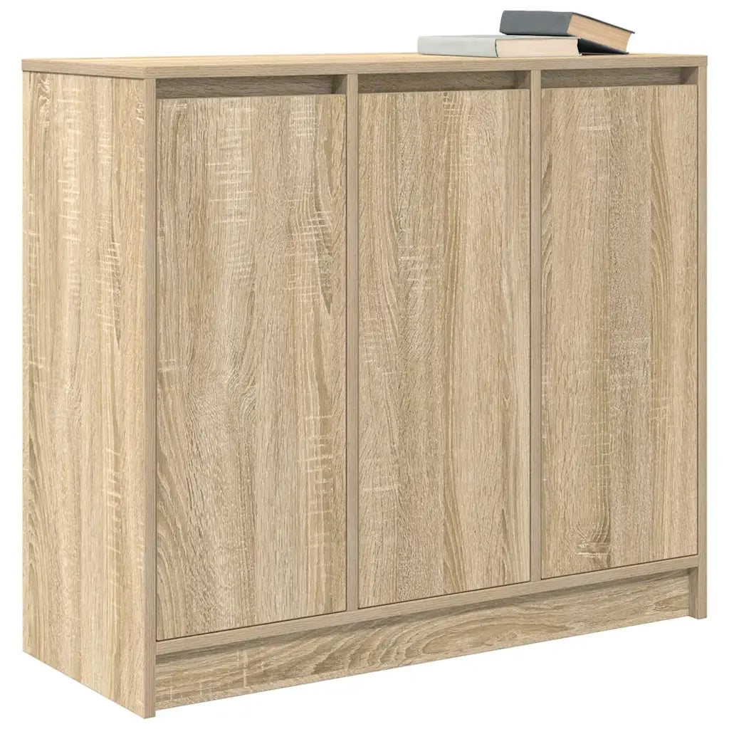 Credenza Rovere Sonoma 85x34x76 cm in Legno Multistrato 861627
