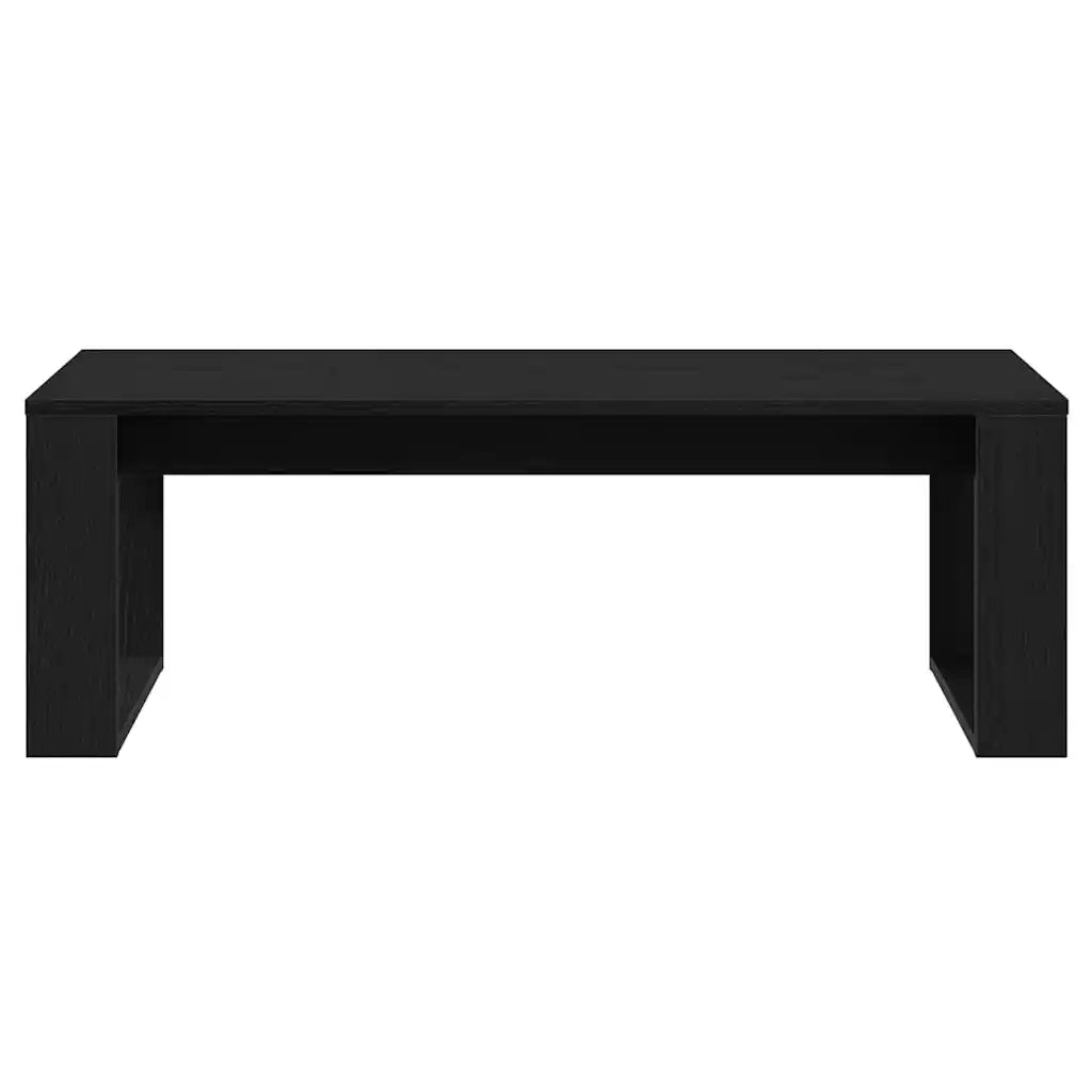 Tavolino da salotto Rovere Nero 102 x 50 x 35 cm 862071