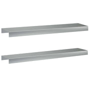 Profilo di copertura per giardino 2 pz 100 x 20 x 5 cm 8012930