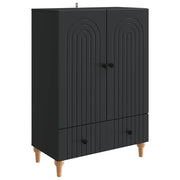 Credenza Nero 66 x 34,5 x 95 cm Legno ingegnerizzato 894206
