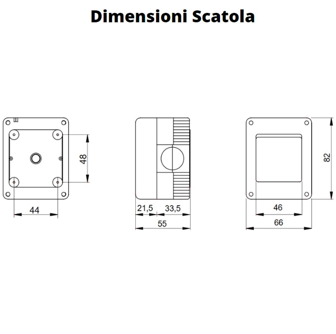 Presa combinata italiana e tedesca 2p+t 16a 250v ip40 grigio