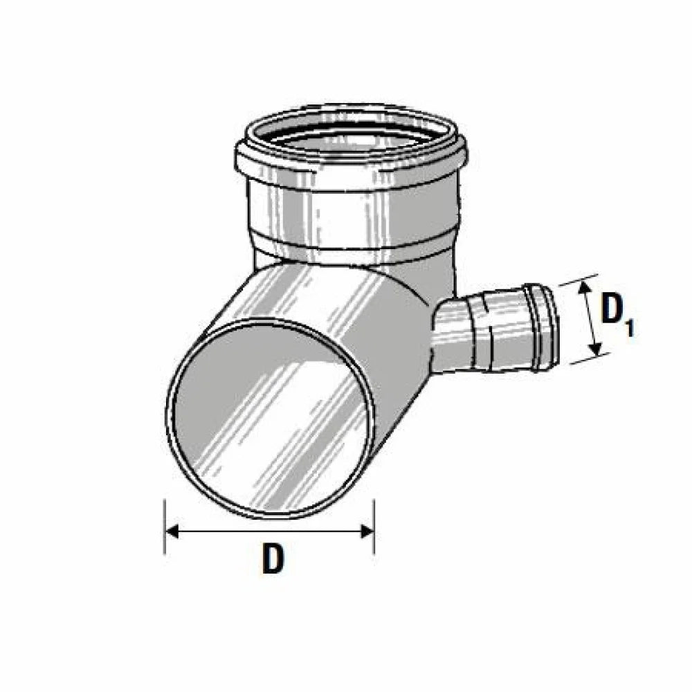 Curva wc htsb d.110 1 attacco si nistro d.40 b07wr1qt8h