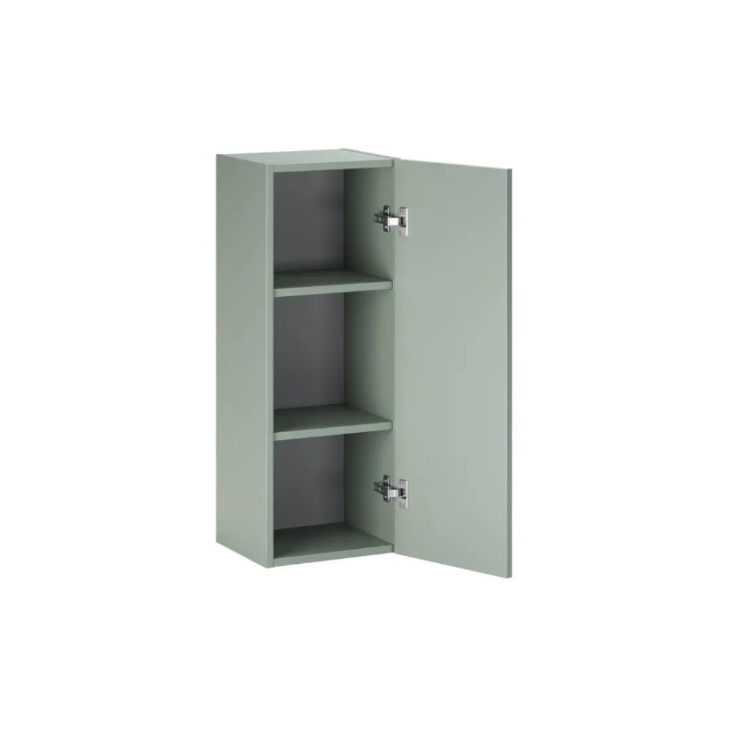 Colonna bagno sospesa OSTER 80 cm verde salvia 1 porta