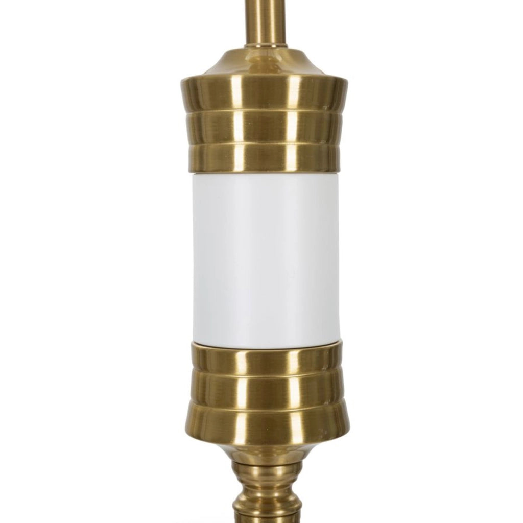 Lampada da Terra VKH194, Bianco, Metallo, 41x41x160 cm