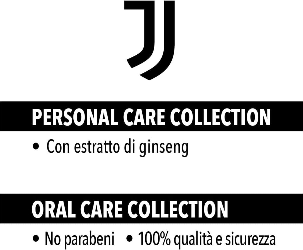 JUVENTUS COFANETTO REGALO DENTIFRICIO ALLA MENTA 75ML + BICCHIERE + SPAZZOLINO SETOLE MEDIE + ASTUCCIO