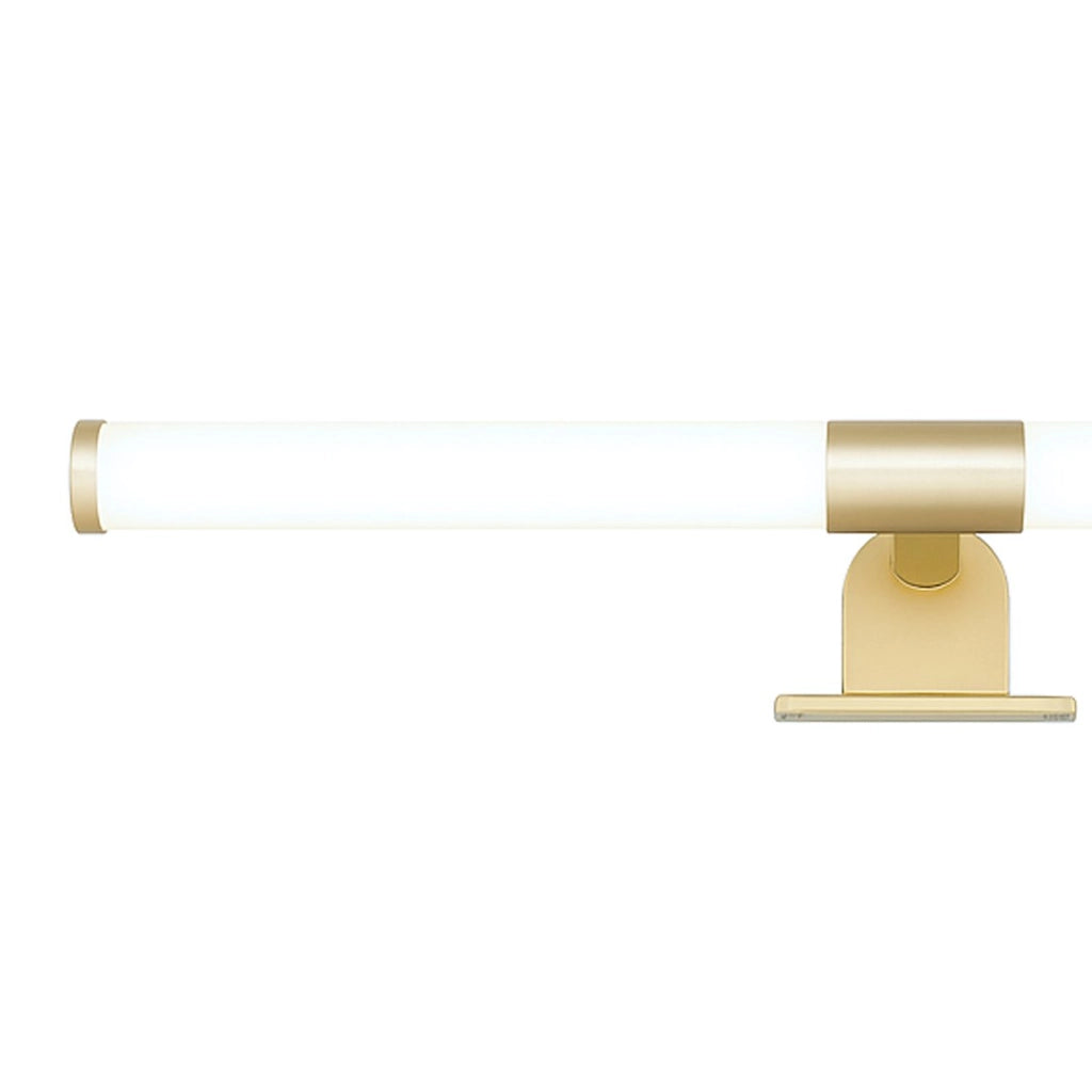 Applique bagno sopra specchio moderna oro 40cm LED6W IP44