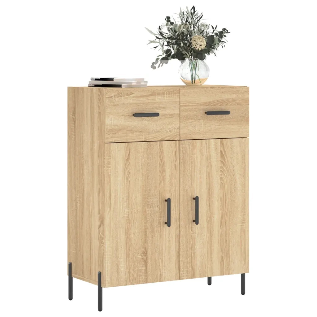 Credenza | Madia | Buffet da pranzo | Armadio da pranzo Rovere Sonoma 69,5x34x90 cm in Legno Multistrato
