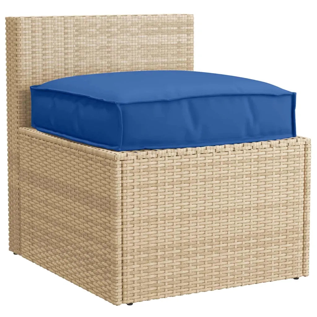 Cuscino Blu Reale 60 x 60 x 12 cm Tessuto Oxford 42001495