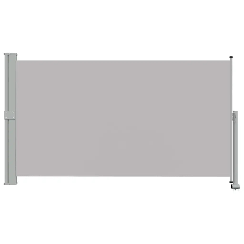 Tenda da Sole Laterale Retrattile 140 x 300 cm Grigia 45192