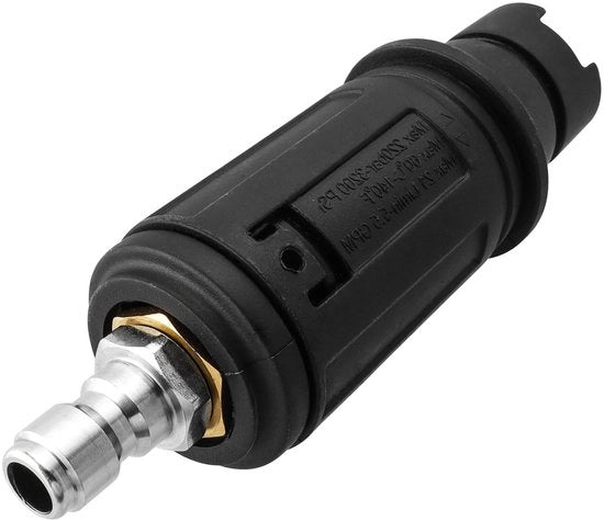 Verstelbare mondstuk per alta pressione - Roterante mondstuk per alta pressione - 1/4 pollice connessione rapida - 3000 - Ideale per pulizia...